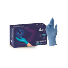 Перчатки нитриловые, р-р XL, уп. 50 пар LIBRY