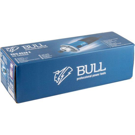 Прямая шлифмашина BULL EDG 6528 E в кор. 670 Вт, 8000-30000 об/мин, цанги 6 и 8 мм Прямая шлифмашина BULL EDG 6528 E в кор. 670 Вт, 8000-30000 об/мин, цанги 6 и 8 мм