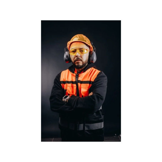 Очки открытые JETA SAFETY Zenith янтарные Очки открытые JETA SAFETY Zenith янтарные