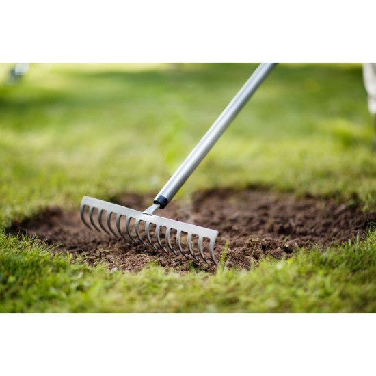 Грабли для грунта мет. Ergonomic Soil FISKARS Грабли для грунта мет. Ergonomic Soil FISKARS