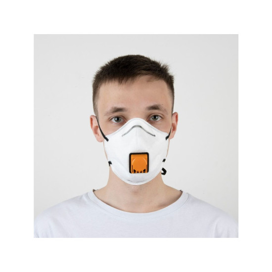 Респиратор JETA SAFETY JM-7622 формов. с клап. FFP2 R D (до 12 ПДК) Респиратор JETA SAFETY JM-7622 формов. с клап. FFP2 R D (до 12 ПДК)
