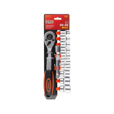 Набор головок 1/2" 10-24мм 12предм. PRO STARTUL (PRO-41412)