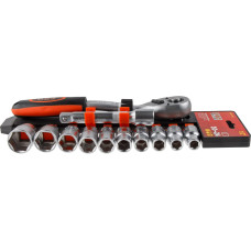 Набор головок 1/2" 10-24мм 12предм. PRO STARTUL (PRO-41412)