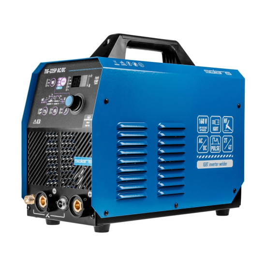 Инверторный аппарат аргонодуговой сварки SOLARIS TIG-225P AC/DC Инверторный аппарат аргонодуговой сварки SOLARIS TIG-225P AC/DC