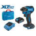 Аккум. ударный гайковерт/винтоверт BULL CID 2218 в чем. XLTpro, SET, БЕСЩЕТ., 18 В, 220 Н*м, 1х4 А*ч