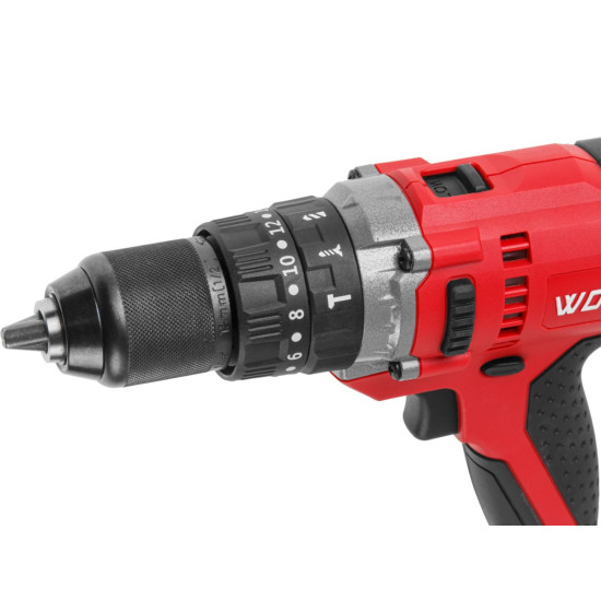 Ударная дрель-шуруповерт WORTEX DR 1323 D в кор. 450 Вт, 83 Нм, 2 скор., БЗП 1.5-13 мм, 4 м шнур Ударная дрель-шуруповерт WORTEX DR 1323 D в кор. 450 Вт, 83 Нм, 2 скор., БЗП 1.5-13 мм, 4 м шнур