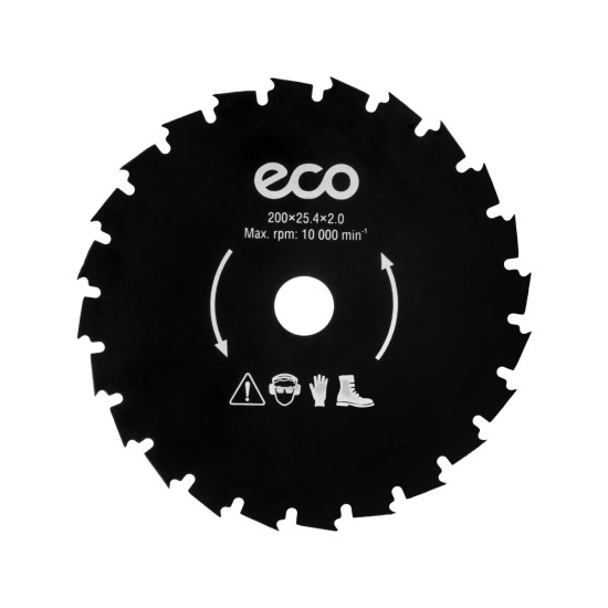 Нож для мотокосы 24 зуб. 200х2.0х25.4 мм ECO Нож для мотокосы 24 зуб. 200х2.0х25.4 мм ECO