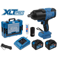 Аккум. ударный гайковерт BULL SC 1810 Xcase, XLTpro, БЕСЩЕТ., 18 В, 1500 Н*м, 3/4", 2х6 А*ч, з/у 6 А