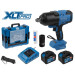 Аккум. ударный гайковерт BULL SC 1810 Xcase, XLTpro, БЕСЩЕТ., 18 В, 1500 Н*м, 3/4", 2х6 А*ч, з/у 6 А