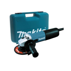 Одноручная углошлифмашина MAKITA 9557 HNRK в кейсе