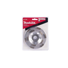 Алмазная чашка 125х22,23 мм для грубой обработки двурядная"Эконом" MAKITA