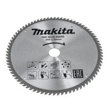 Диск пильный универсальный STANDART 260X30X2.6X80T Makita