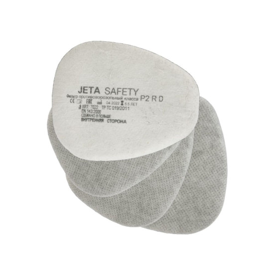 Предфильтр с угольным слоем Jeta Safety 7022 (4 шт. в уп.) Предфильтр с угольным слоем Jeta Safety 7022 (4 шт. в уп.)