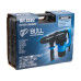 Перфоратор BULL BH 3202 в чем. 1500 Вт, 6,5 Дж, 32 мм, 2 реж. + 2 зуб., 3 сверла, SDS-plus Перфоратор BULL BH 3202 в чем. 1500 Вт, 6,5 Дж, 32 мм, 2 реж. + 2 зуб., 3 сверла, SDS-plus