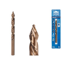 Сверло по металлу ц/х 10.0х87х133 мм HSS-Co EXPERT STARTUL