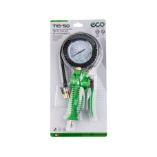 Пистолет для подкачки шин ECO TIG-50 с манометром