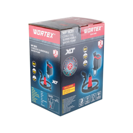 Аккум. насос погружной WORTEX WP 1820 ALL1 XLT SET Аккум. насос погружной WORTEX WP 1820 ALL1 XLT SET