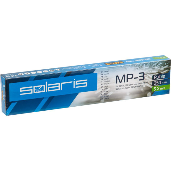 Электроды МР-3 ф 3,2мм уп.2,5 кг SOLARIS Электроды МР-3 ф 3,2мм уп.2,5 кг SOLARIS