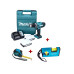 Аккум. дрель-шуруповерт MAKITA  HP 488 DWAE в чем. + АКЦИЯ рулетка и пузырьковй уровень в подарок
