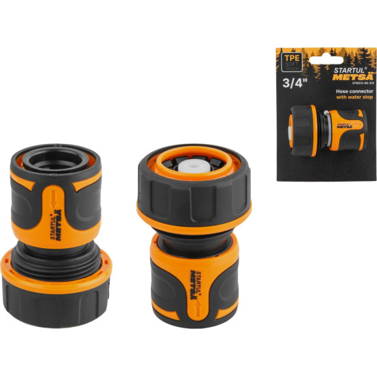 Муфта быстросъемная 3/4" с автостоп. STARTUL METSA (ST6013-08-3/4) Муфта быстросъемная 3/4" с автостоп. STARTUL METSA (ST6013-08-3/4)