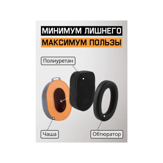 Наушники защитные JEM-603 Dynamic 27 дБ Jeta Safety Наушники защитные JEM-603 Dynamic 27 дБ Jeta Safety
