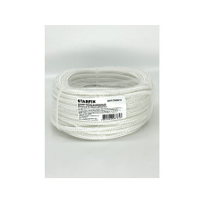 Шнур полиамидный 6 мм белый моток 10 м STARFIX