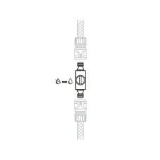 Переходник-соединитель 1/2" с регулятором напора STARTUL METSA (ST6013-13)