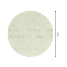 Шлифлист 125мм круг K120 сетчатый BOSCH Expert M480