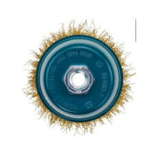 Щетка д/шлиф.маш. проволочная, чашечная 100мм / М14 MAKITA